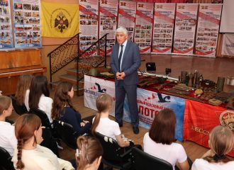 Школа №14 в Астрахани стала площадкой для масштабных патриотических мероприятий