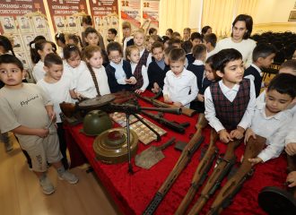 В СОШ № 12 г. Астрахани прошли патриотические уроки мужества в рамках проекта «Мы помним подвиг солдата»