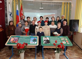 «Парта Героя: чтобы память жила в каждом уроке». В школе №2 г. Харабали открыты парты в честь выпускников, павших при исполнении воинского долга