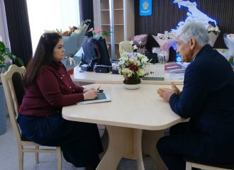 Рабочая встреча с главой Приволжского района