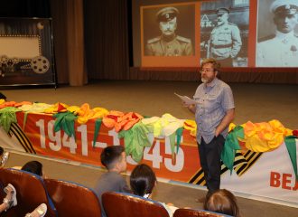 «История на волнах»: в детском лагере имени А.С. Пушкина рассказали о сражениях на Каспии в годы Гражданской войны